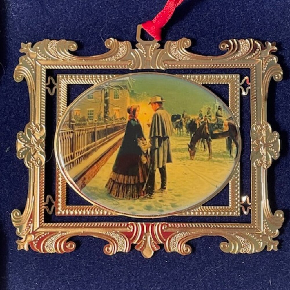 MORT KUNSTLER 2001 "Remember Me" Collectible Ornament IOB #4294 IOB
